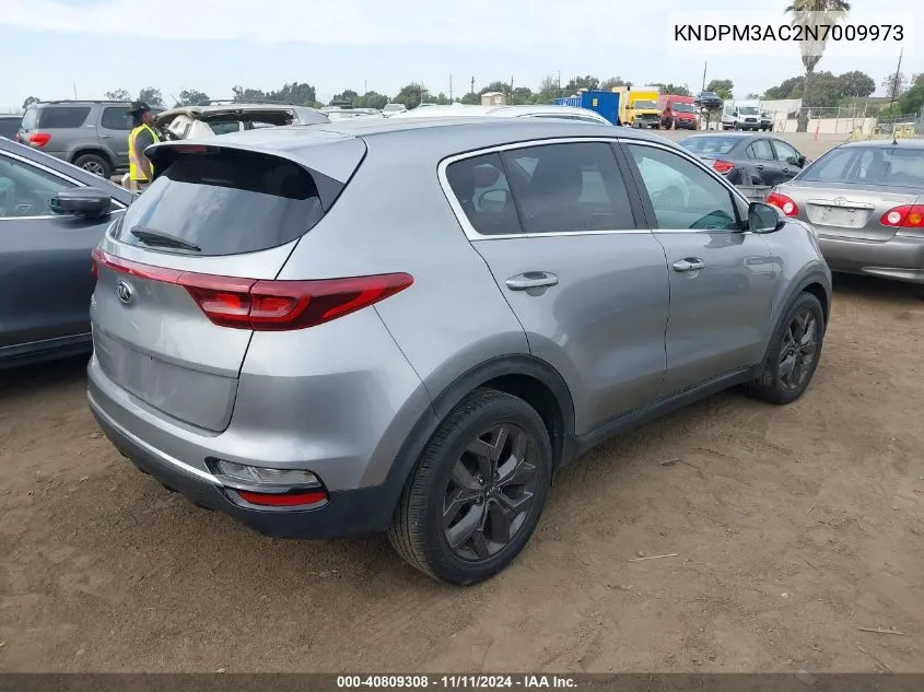 2022 Kia Sportage Lx VIN: KNDPM3AC2N7009973 Lot: 40809308