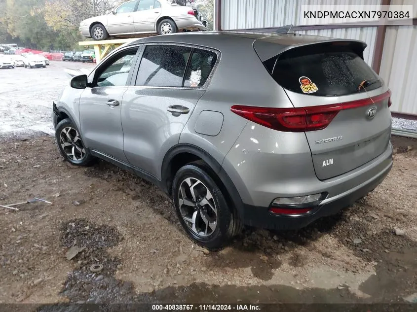 2022 Kia Sportage Lx VIN: KNDPMCACXN7970384 Lot: 40838767