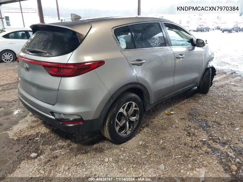 2022 Kia Sportage Lx VIN: KNDPMCACXN7970384 Lot: 40838767