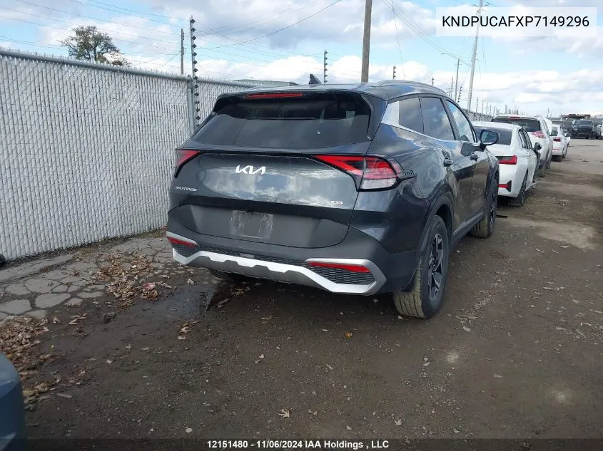 2023 Kia Sportage Lx VIN: KNDPUCAFXP7149296 Lot: 12151480