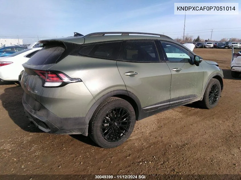 2023 Kia Sportage X Line Limited VIN: KNDPXCAF0P7051014 Lot: 30049399