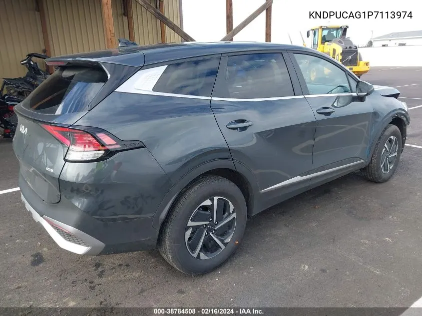 2023 Kia Sportage Hybrid Lx VIN: KNDPUCAG1P7113974 Lot: 38784508