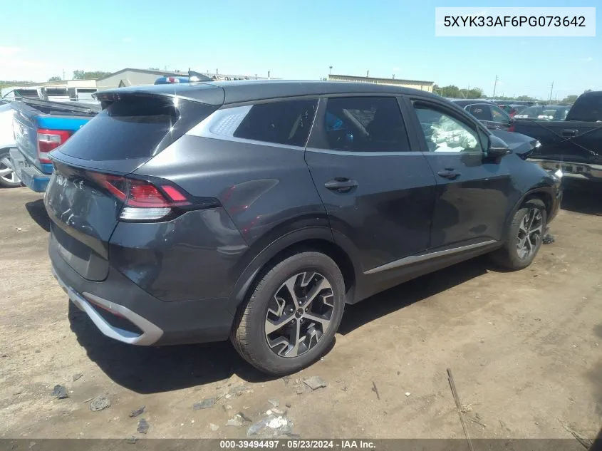 2023 Kia Sportage Ex VIN: 5XYK33AF6PG073642 Lot: 39494497