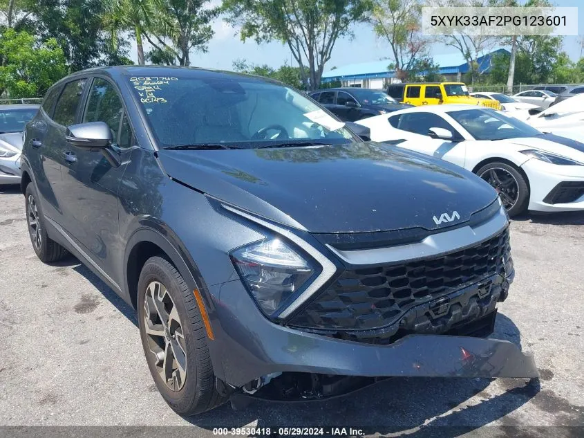 2023 Kia Sportage Ex VIN: 5XYK33AF2PG123601 Lot: 39530418