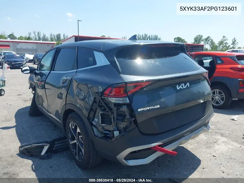 2023 Kia Sportage Ex VIN: 5XYK33AF2PG123601 Lot: 39530418