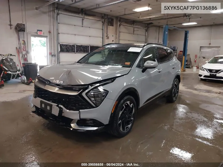 2023 Kia Sportage Sx-Prestige VIN: 5XYK5CAF7PG136886 Lot: 39556658