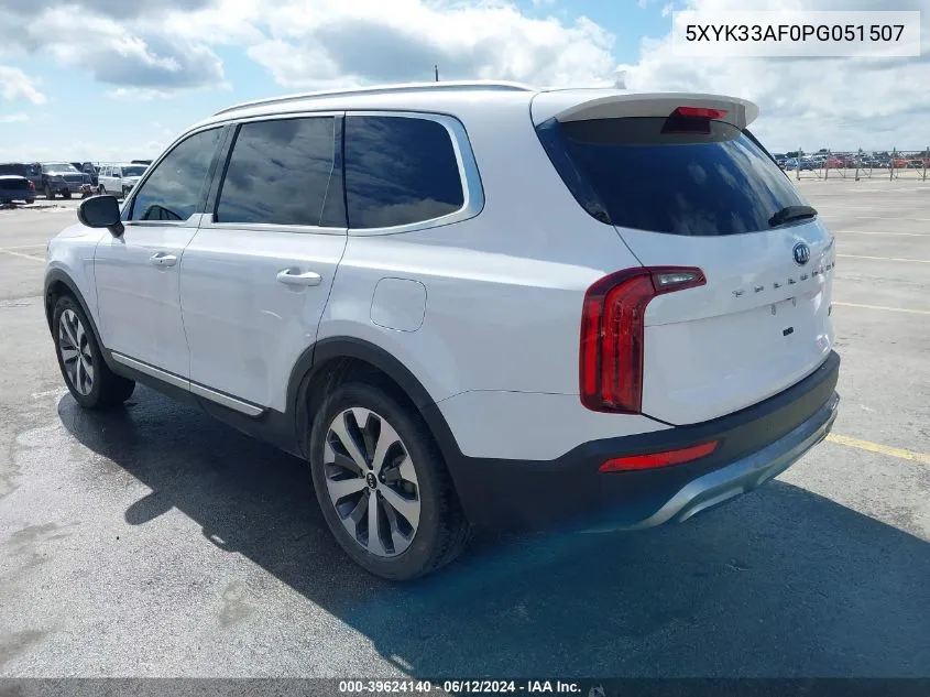 2023 Kia Sportage Ex VIN: 5XYK33AF0PG051507 Lot: 39624140