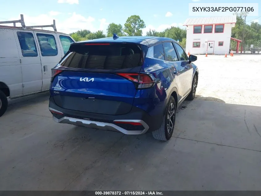 2023 Kia Sportage Ex VIN: 5XYK33AF2PG077106 Lot: 39878372