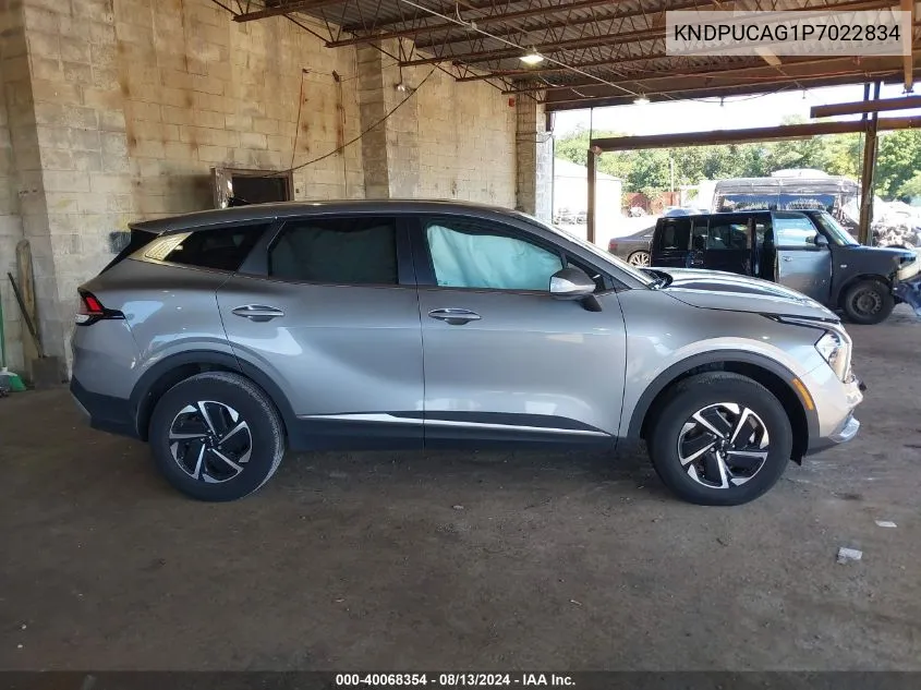 2023 Kia Sportage Lx VIN: KNDPUCAG1P7022834 Lot: 40068354