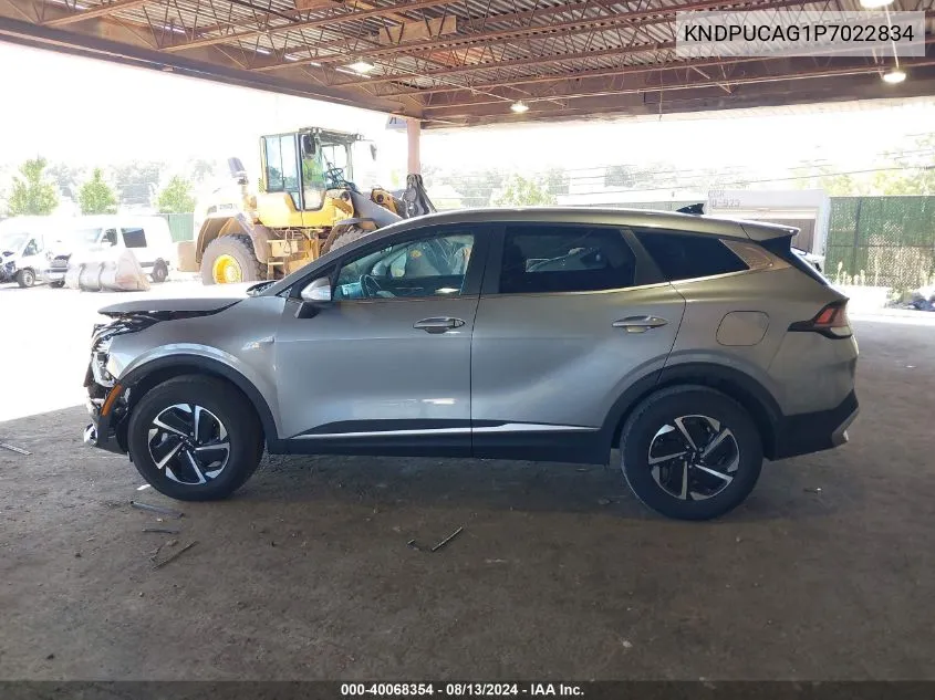 2023 Kia Sportage Lx VIN: KNDPUCAG1P7022834 Lot: 40068354