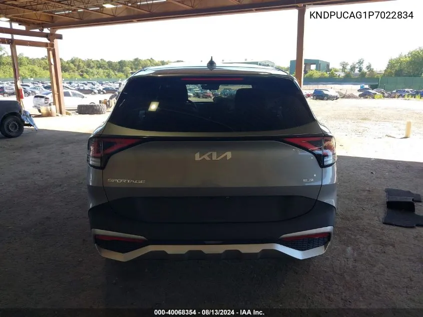 2023 Kia Sportage Lx VIN: KNDPUCAG1P7022834 Lot: 40068354