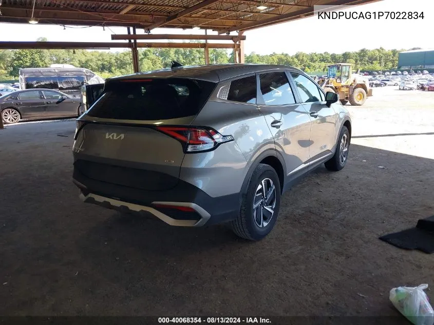 2023 Kia Sportage Lx VIN: KNDPUCAG1P7022834 Lot: 40068354