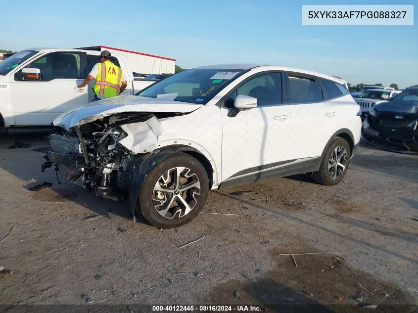 2023 Kia Sportage Ex VIN: 5XYK33AF7PG088327 Lot: 40122445