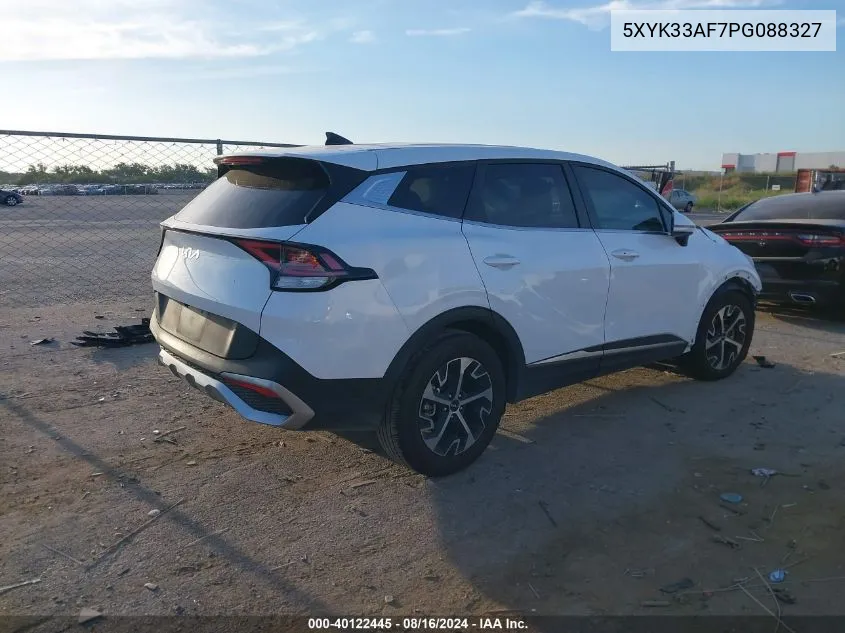 2023 Kia Sportage Ex VIN: 5XYK33AF7PG088327 Lot: 40122445