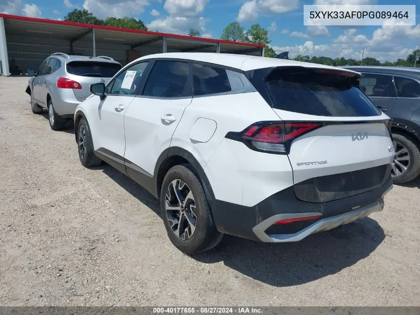 2023 Kia Sportage Ex VIN: 5XYK33AF0PG089464 Lot: 40177655