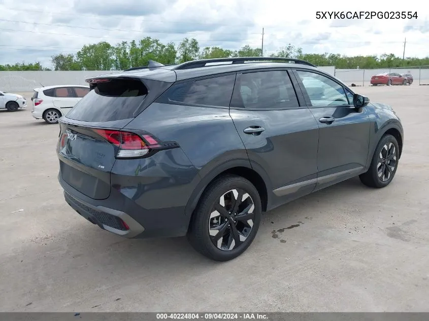 2023 Kia Sportage X-Line VIN: 5XYK6CAF2PG023554 Lot: 40224804