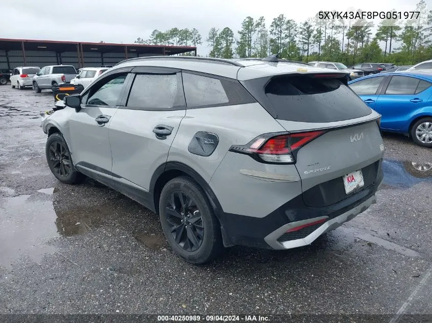 2023 Kia Sportage Sx VIN: 5XYK43AF8PG051977 Lot: 40250989