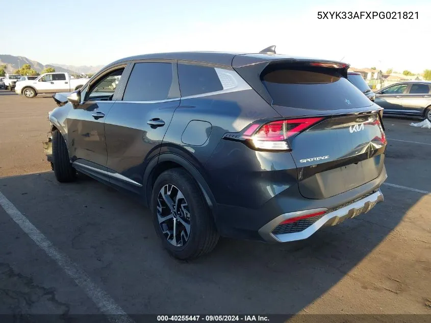 2023 Kia Sportage Ex VIN: 5XYK33AFXPG021821 Lot: 40255447