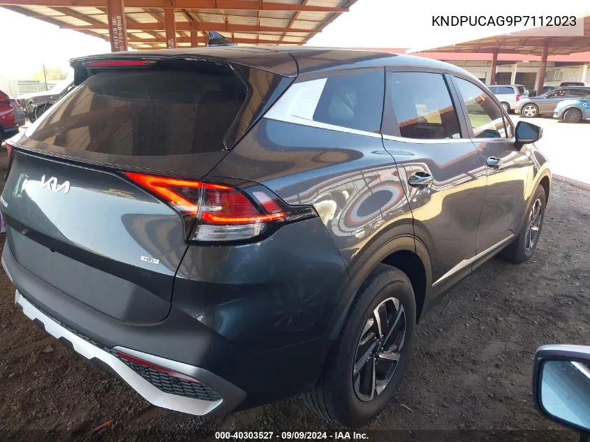 2023 Kia Sportage Hybrid Lx VIN: KNDPUCAG9P7112023 Lot: 40303527