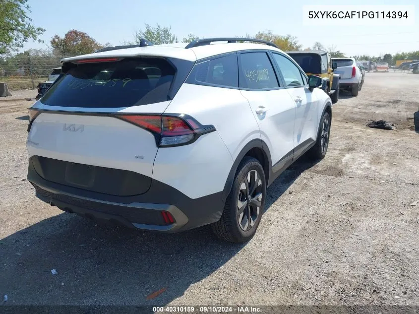 2023 Kia Sportage X Line VIN: 5XYK6CAF1PG114394 Lot: 40310159