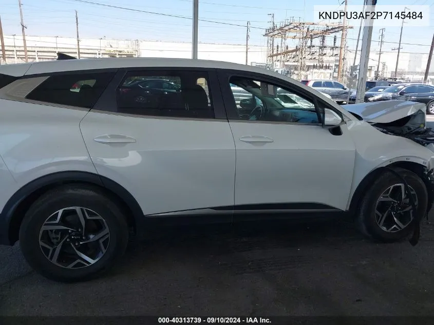 2023 Kia Sportage Lx VIN: KNDPU3AF2P7145484 Lot: 40313739