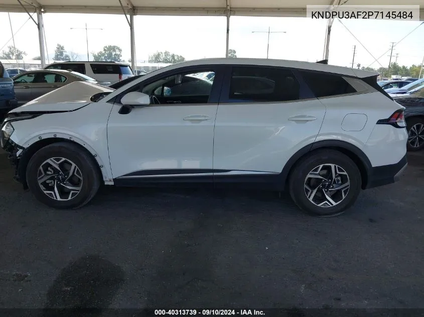 2023 Kia Sportage Lx VIN: KNDPU3AF2P7145484 Lot: 40313739