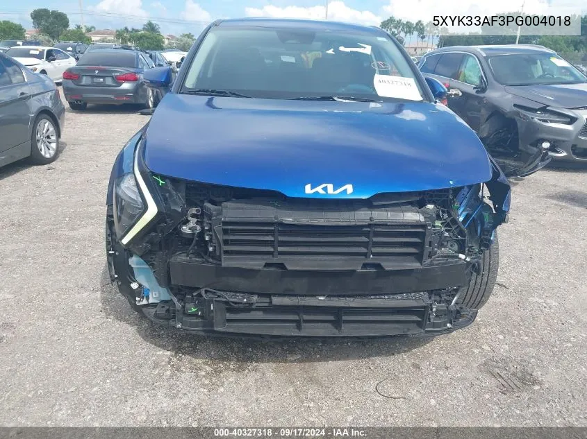 2023 Kia Sportage Ex VIN: 5XYK33AF3PG004018 Lot: 40327318