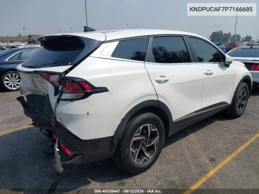 KNDPUCAF7P7166685 2023 Kia Sportage Lx