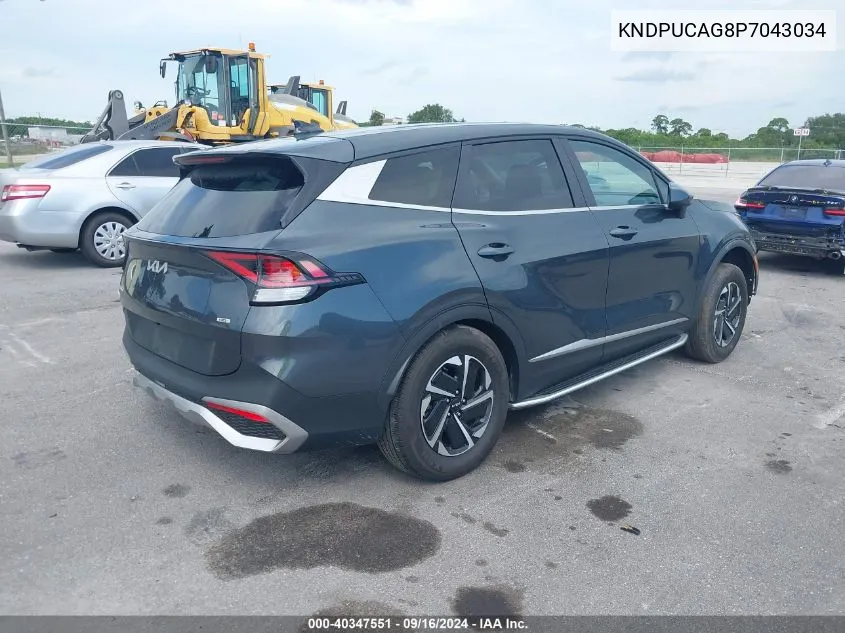 2023 Kia Sportage Hybrid Lx VIN: KNDPUCAG8P7043034 Lot: 40347551