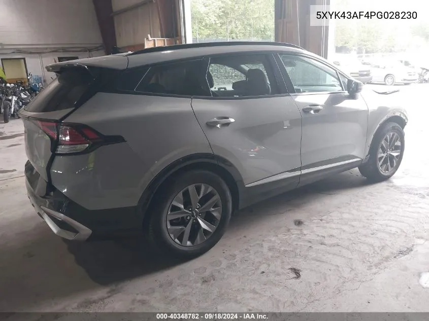 2023 Kia Sportage Sx VIN: 5XYK43AF4PG028230 Lot: 40348782