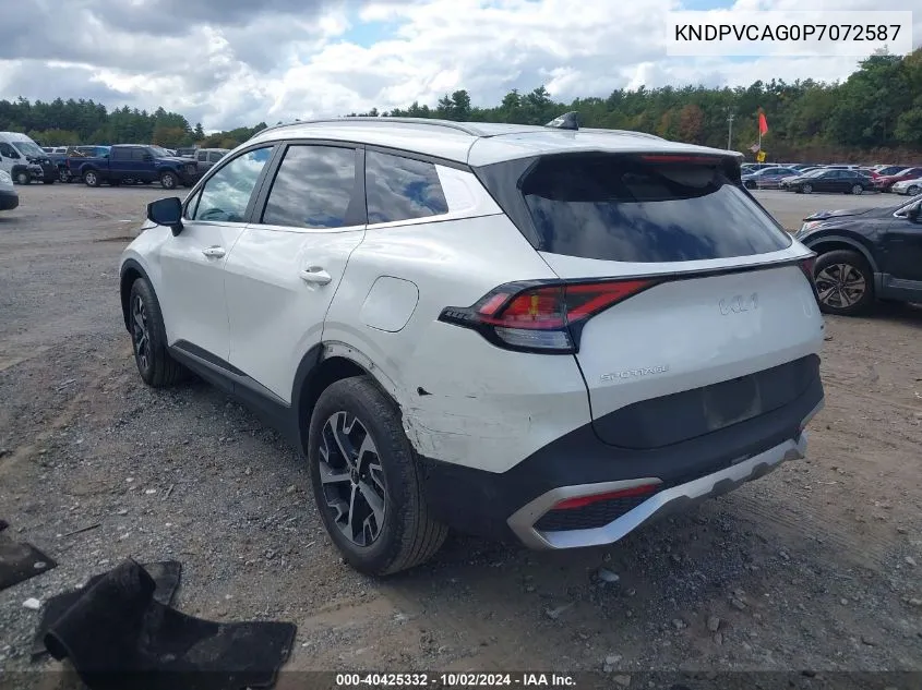 2023 Kia Sportage Hybrid Ex VIN: KNDPVCAG0P7072587 Lot: 40425332