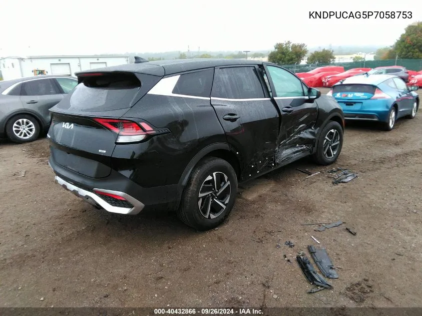 KNDPUCAG5P7058753 2023 Kia Sportage Lx