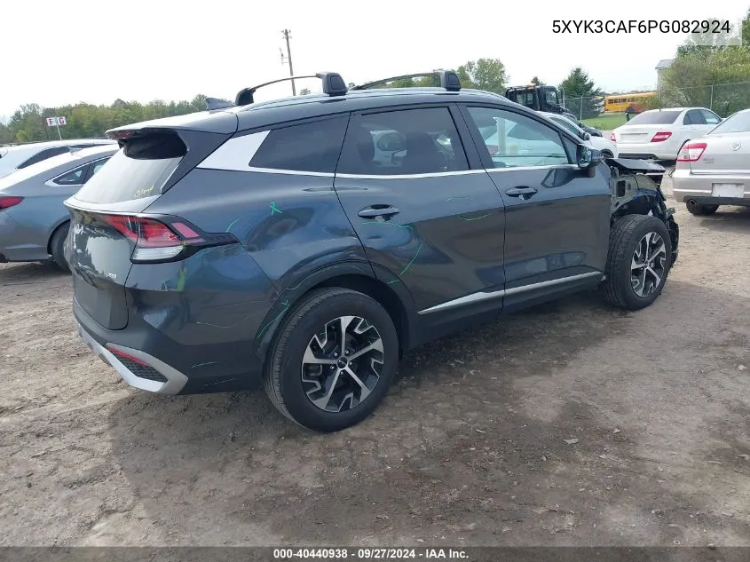 2023 Kia Sportage Ex VIN: 5XYK3CAF6PG082924 Lot: 40440938