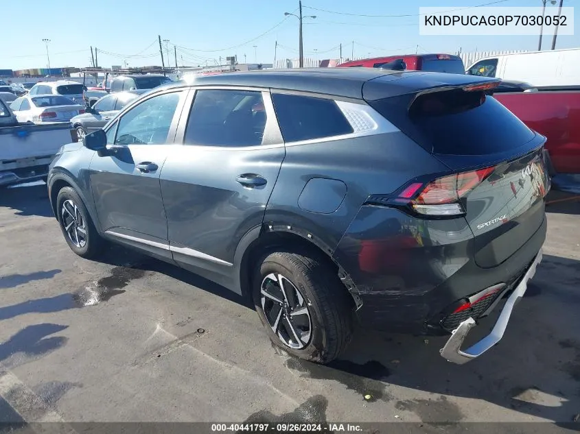 2023 Kia Sportage Hybrid Lx VIN: KNDPUCAG0P7030052 Lot: 40441797