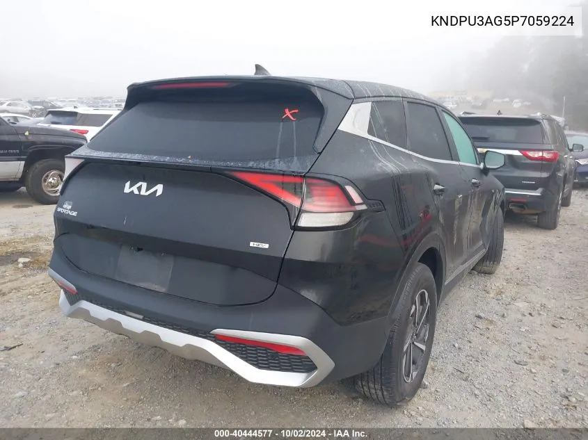 2023 Kia Sportage Hybrid Lx VIN: KNDPU3AG5P7059224 Lot: 40444577