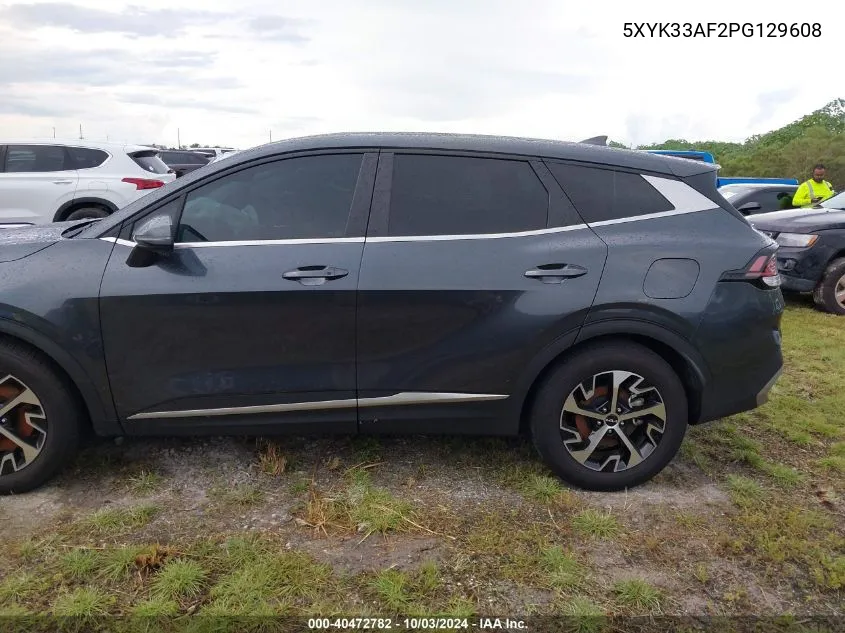 2023 Kia Sportage Ex VIN: 5XYK33AF2PG129608 Lot: 40472782