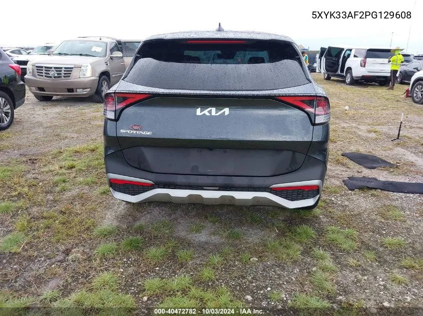 2023 Kia Sportage Ex VIN: 5XYK33AF2PG129608 Lot: 40472782