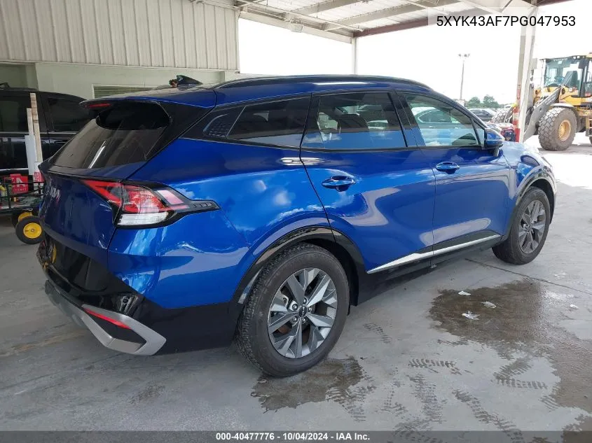 2023 Kia Sportage Sx VIN: 5XYK43AF7PG047953 Lot: 40477776