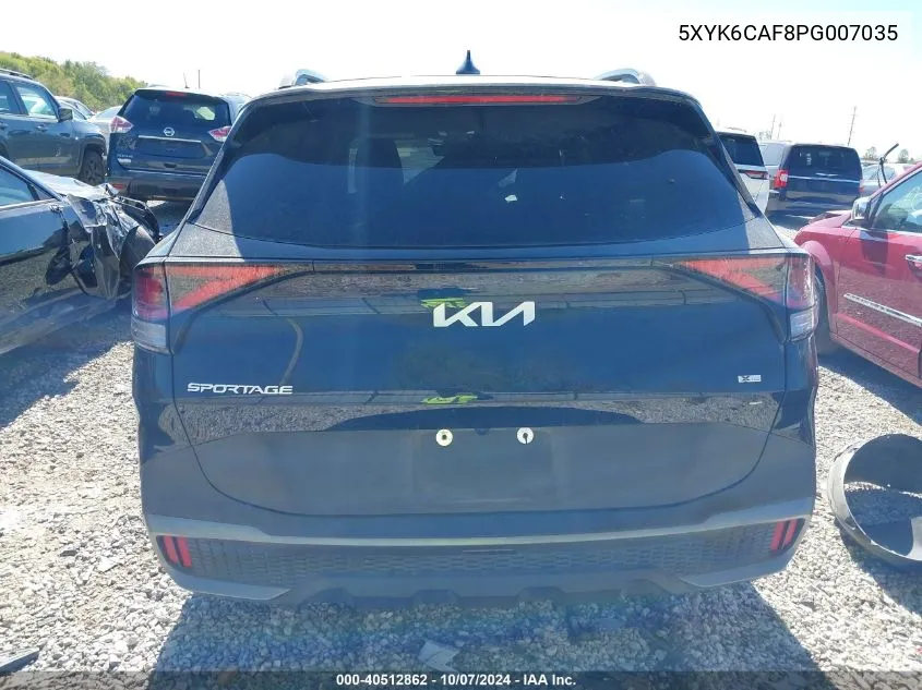 2023 Kia Sportage X Line VIN: 5XYK6CAF8PG007035 Lot: 40512862