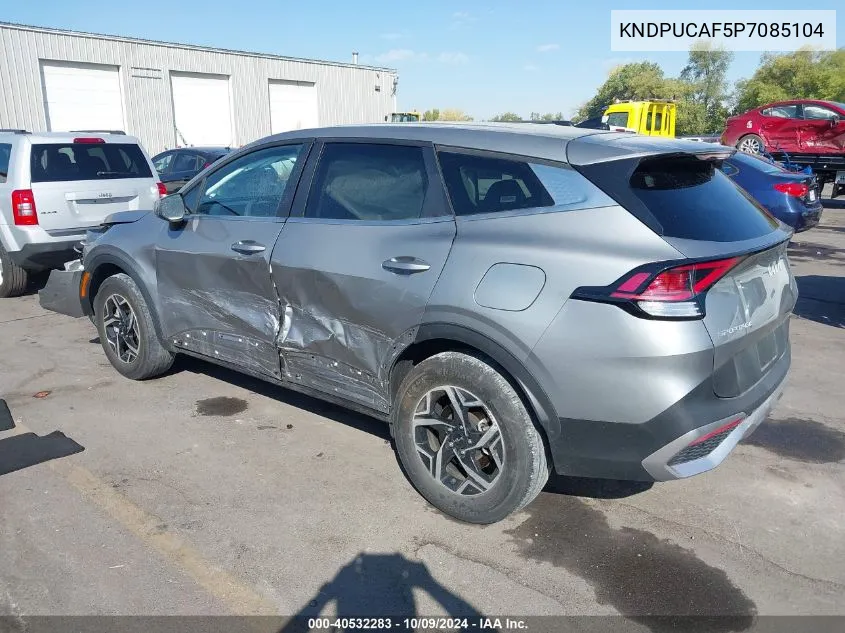 2023 Kia Sportage Lx VIN: KNDPUCAF5P7085104 Lot: 40532283