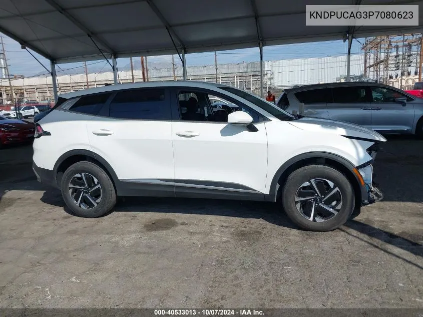 2023 Kia Sportage Lx VIN: KNDPUCAG3P7080623 Lot: 40533013