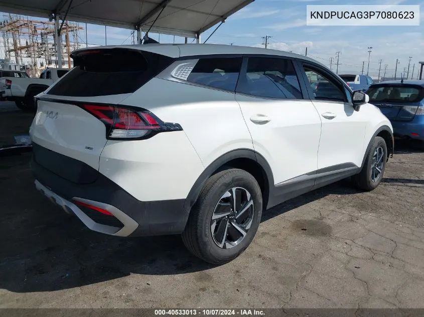 2023 Kia Sportage Lx VIN: KNDPUCAG3P7080623 Lot: 40533013