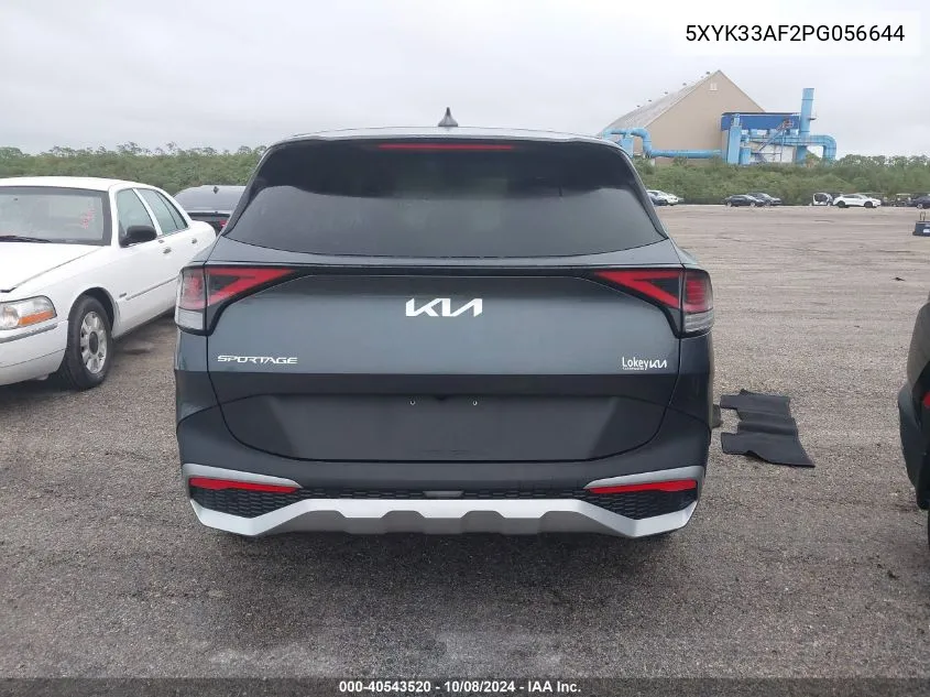 2023 Kia Sportage Ex VIN: 5XYK33AF2PG056644 Lot: 40543520