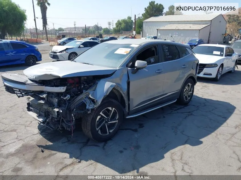 2023 Kia Sportage Hybrid Lx VIN: KNDPUCAG7P7016696 Lot: 40577222