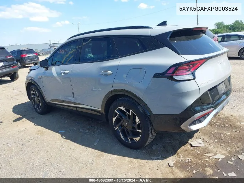 2023 Kia Sportage Sx-Prestige VIN: 5XYK5CAFXPG003524 Lot: 40592397