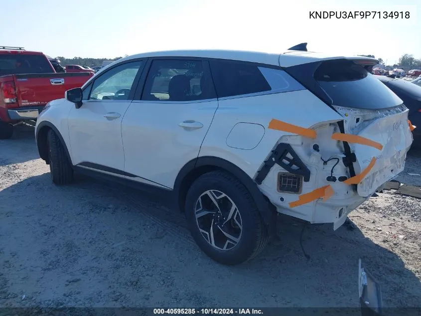 2023 Kia Sportage Lx VIN: KNDPU3AF9P7134918 Lot: 40595285