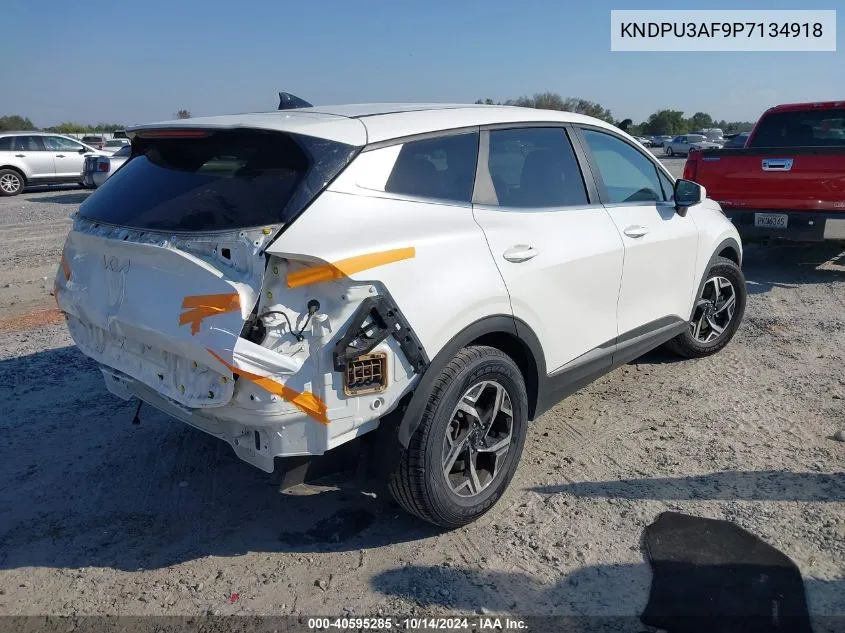 2023 Kia Sportage Lx VIN: KNDPU3AF9P7134918 Lot: 40595285