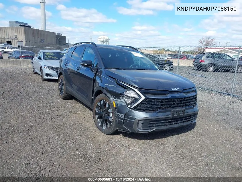 2023 Kia Sportage Plug-In Hybrid X-Line VIN: KNDPYDAH0P7088150 Lot: 40595683