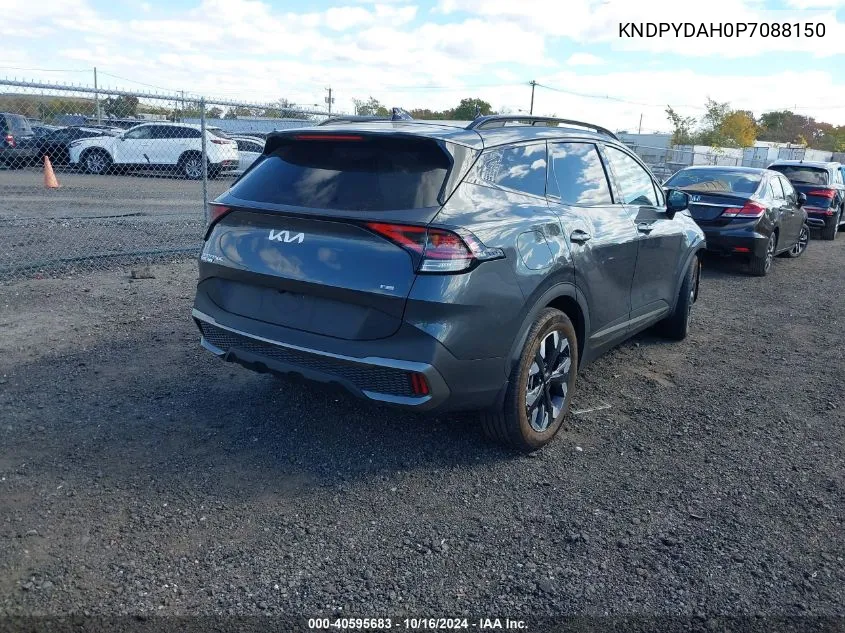 2023 Kia Sportage Plug-In Hybrid X-Line VIN: KNDPYDAH0P7088150 Lot: 40595683