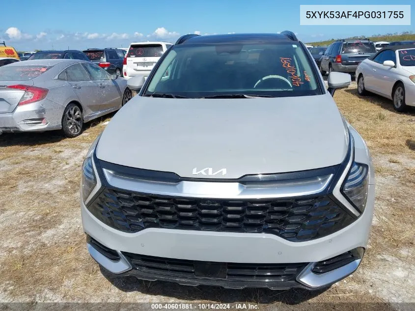 2023 Kia Sportage Sx-Prestige VIN: 5XYK53AF4PG031755 Lot: 40601881